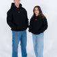 Unisex Retro Club hoodie – oversized fit with chest logo print