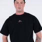 Retro Club baseball cap front view – black vintage streetwear hat
